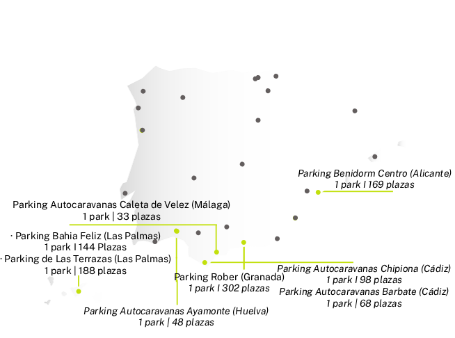 Mapa de aparcamientos